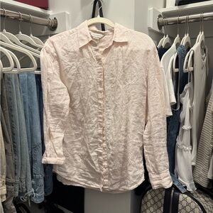 Club Monaco Soft Pink Button Down Shirt